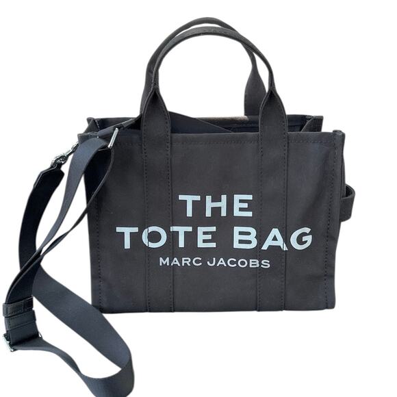 Marc Jacobs The Canvas Medium Tote Bag - Black - MSRP $195 - Picture 1 of 3